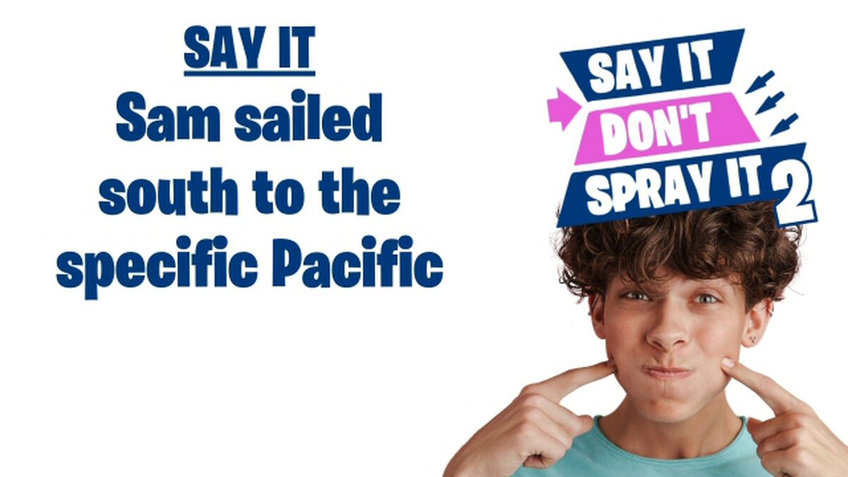 Say It! Don't Spray It! 2 image number null